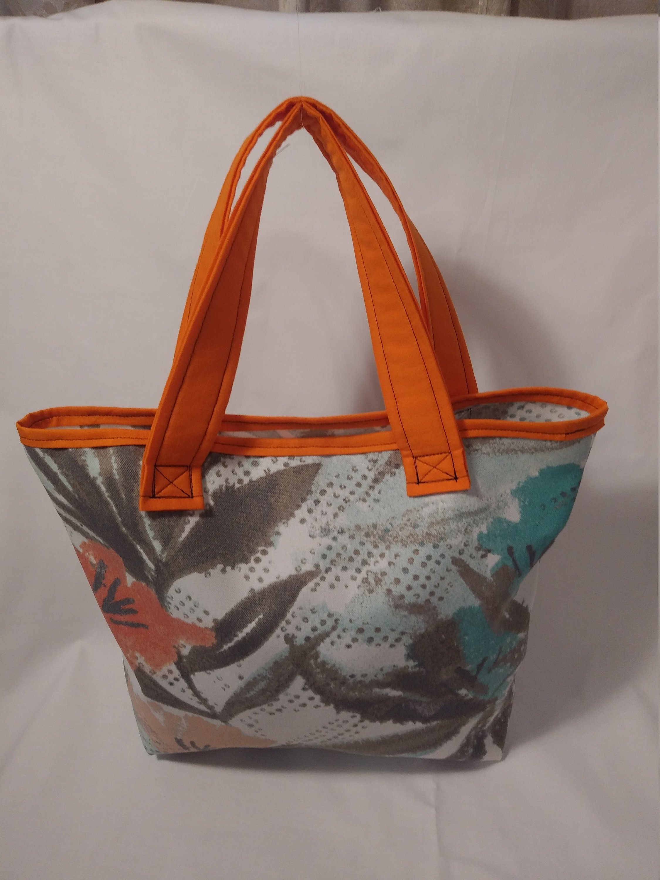 Shopping Bag Floral Canvas