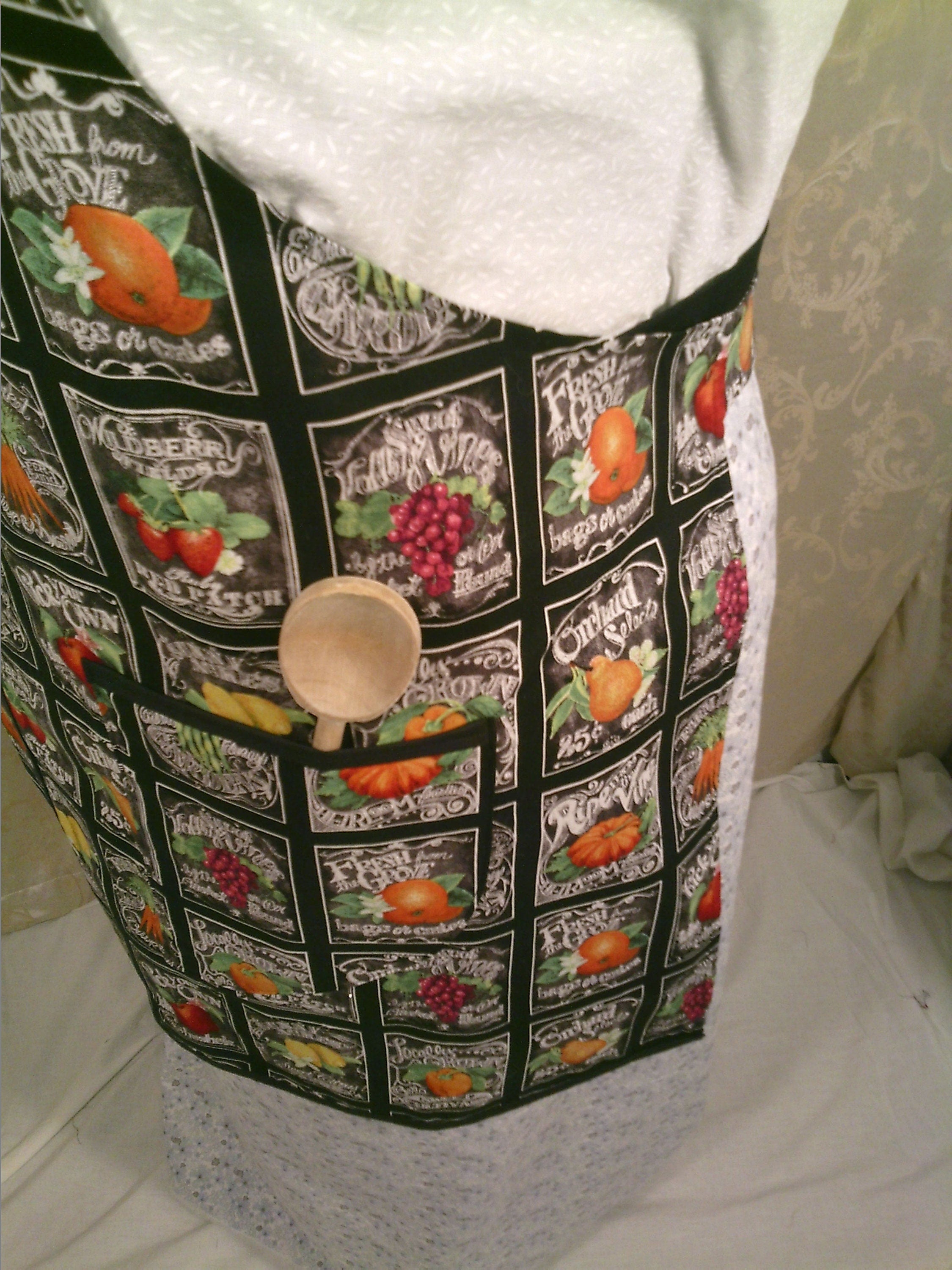 Adult Apron Fruits and Veggies