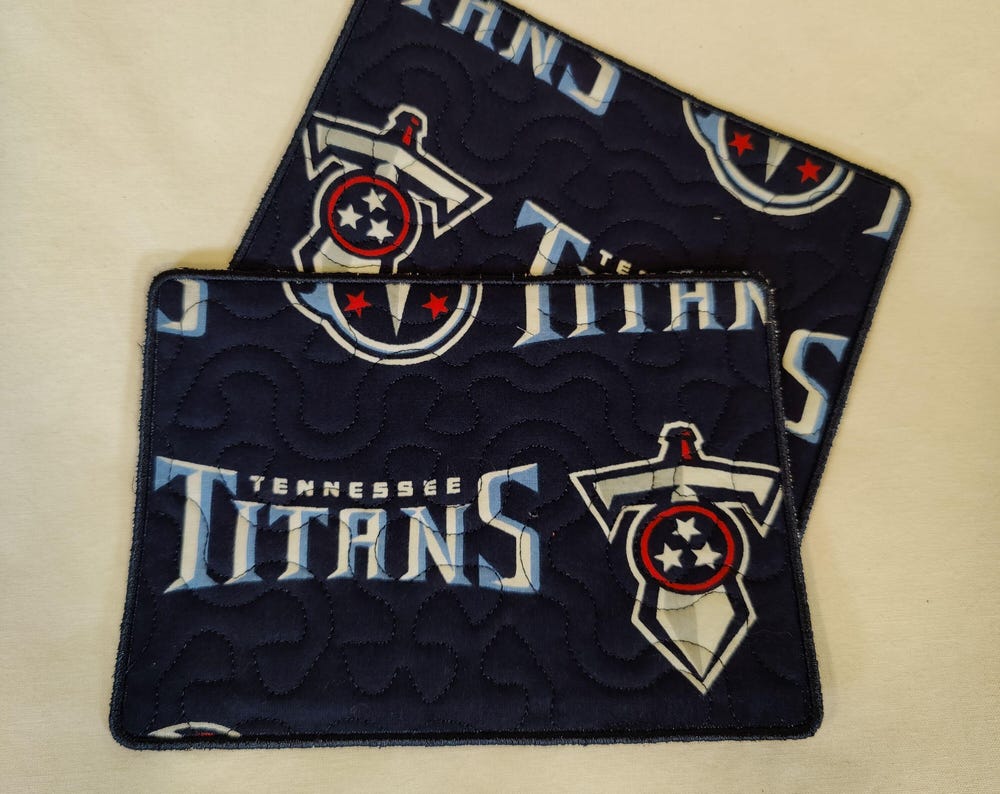 Mug Rug Tennessee Titans Set